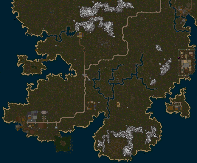 DarkWoods Map